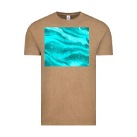 Vintage Coffee turquoise glitter Vintage Tee - JahusDesignShop