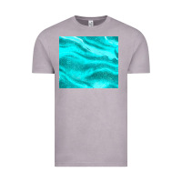 Vintage Zinc turquoise glitter Vintage Tee - JahusDesignShop