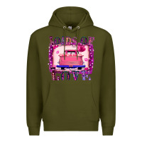 Army Green Loads Of Love Premium Hoodie - Bettercallsaul