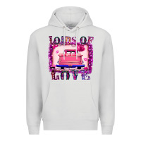 Dove Grey Loads Of Love Premium Hoodie - Bettercallsaul