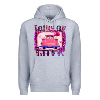 Heather Grey Loads Of Love Premium Hoodie - Bettercallsaul