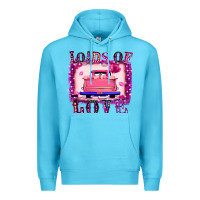 Ocean Blue Loads Of Love Premium Hoodie - Bettercallsaul