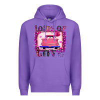 Purple Loads Of Love Premium Hoodie - Bettercallsaul