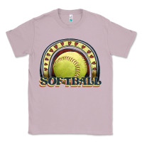 Lilac softball rainbow Classic Tee - JahusDesignShop