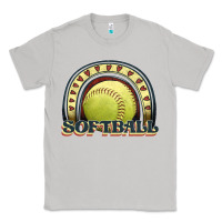 Moon Dust softball rainbow Classic Tee - JahusDesignShop