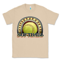 Mushroom softball rainbow Classic Tee - JahusDesignShop