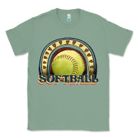 Sage softball rainbow Classic Tee - JahusDesignShop