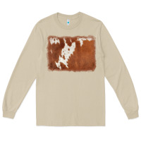 Mushroom cowhide background Long Sleeve Tee - AdoDesignShop