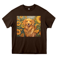 Golden Retriever Heavy Core Tee | Teevron