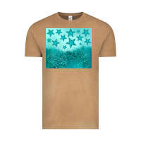 Vintage Camel turquoise glitter star Vintage Tee - JahusDesignShop