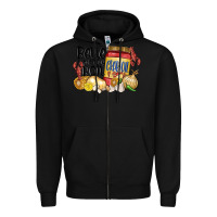 Black belle of the boil crab oil Zipper Hoodie - MaliasSmallBusiness