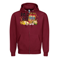 Burgundy belle of the boil crab oil Zipper Hoodie - MaliasSmallBusiness