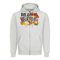 Belle Of The Boil Crab Oil Zipper Hoodie | Teevron