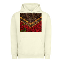 Pigment Pistachio red roses with leopard Urban Hoodie - TumblerDesignByShophia