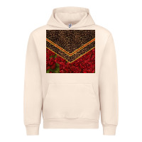 Sandshell red roses with leopard Urban Hoodie - TumblerDesignByShophia