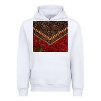 White red roses with leopard Urban Hoodie - TumblerDesignByShophia