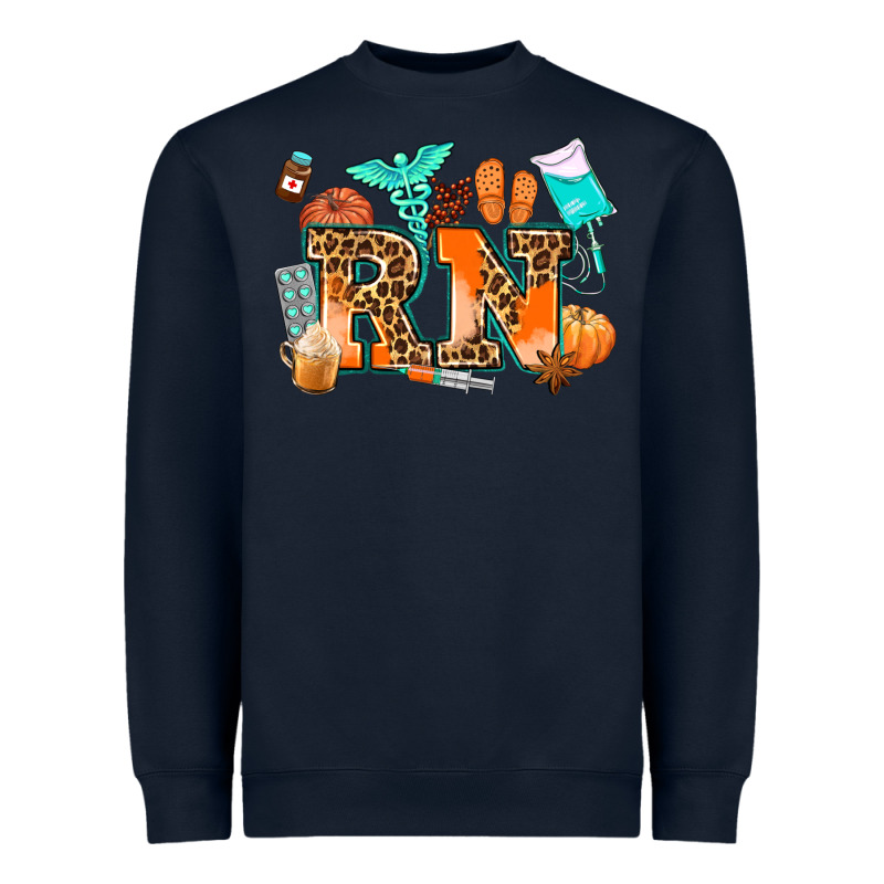 Rn Registered Nurse Heavyweight Sweatshirt by AdoDesignShop | Teevron
