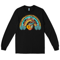 Black cowboy boots and hat rainbow Long Sleeve Tee - AdoDesignShop