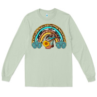 Matcha cowboy boots and hat rainbow Long Sleeve Tee - AdoDesignShop
