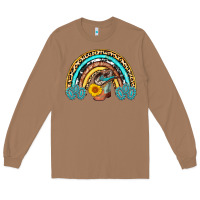Toasted Coconut cowboy boots and hat rainbow Long Sleeve Tee - AdoDesignShop
