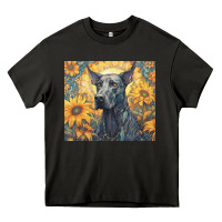 Asphalt great dane Heavy Core Tee - Unal Design