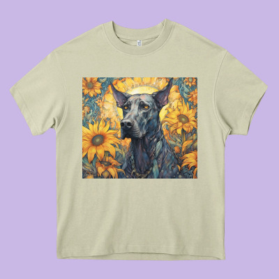 Great Dane Heavy Core Tee Designed By Unal Design
