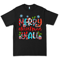 Black merry christmas y'all Premium Tee - Zillion Design Studio