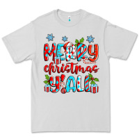 Dove Grey merry christmas y'all Premium Tee - Zillion Design Studio