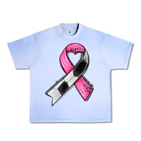 Grape Ice breast cancer sport ribbons Urban Heavy Tee - AdoDesignShop