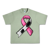 Oil Green breast cancer sport ribbons Urban Heavy Tee - AdoDesignShop