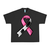 Pigment Black breast cancer sport ribbons Urban Heavy Tee - AdoDesignShop