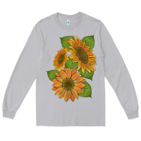 Moon Dust sunflowers Long Sleeve Tee - Artiststas