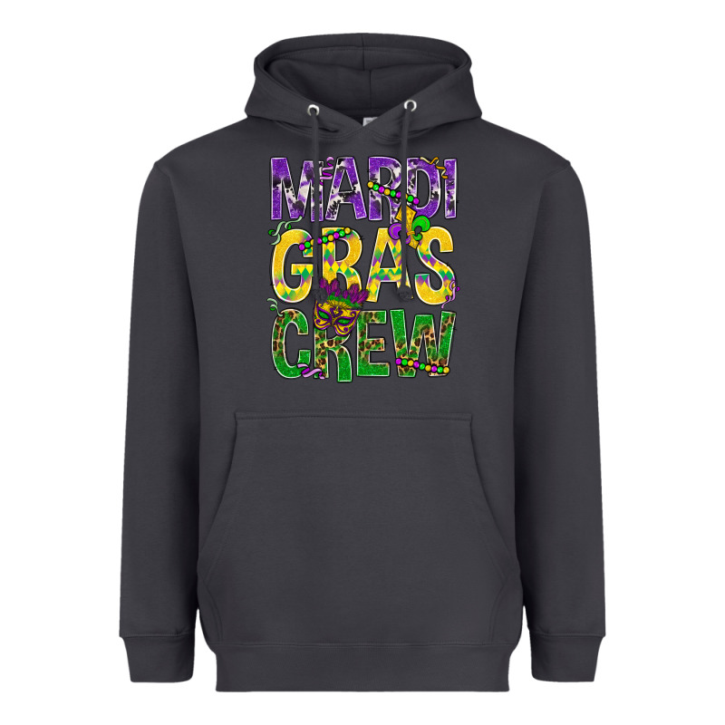 Mardi Gras Crew Heavyweight Hoodie by BundleAndBundleShop | Teevron