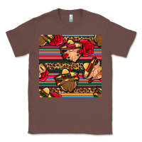 Chestnut mexican gnomes seamless pattern Classic Tee - BundleAndBundleShop