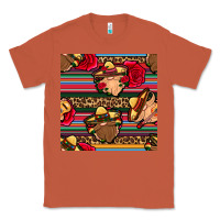Copper mexican gnomes seamless pattern Classic Tee - BundleAndBundleShop