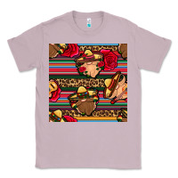 Lilac mexican gnomes seamless pattern Classic Tee - BundleAndBundleShop