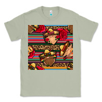 Matcha mexican gnomes seamless pattern Classic Tee - BundleAndBundleShop