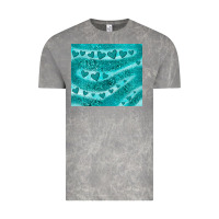 Cloud Rock turquoise glitter heart Vintage Tee - JahusDesignShop