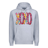 Heather Grey Valentine Xoxo Premium Hoodie - Bettercallsaul