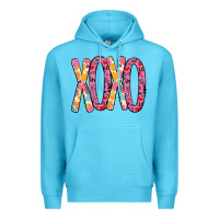 Ocean Blue Valentine Xoxo Premium Hoodie - Bettercallsaul