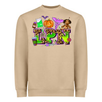 Lpn Halloween Nurse With Heavyweight Sweatshirt | Teevron