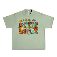Oil Green little pumpkin with a lot of spice Urban Heavy Tee - AdoDesignShop