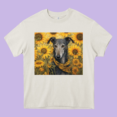 Greyhound Heavy Core Tee Designed By Unal Design