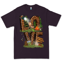 Plum love camping Premium Tee - texasbilliewilder