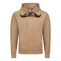 Vintage Coffee brown moustache fa element Vintage Hoodie - FaDigitalArtStudio