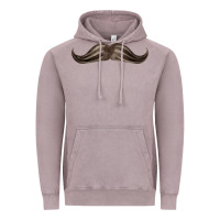 Vintage Zinc brown moustache fa element Vintage Hoodie - FaDigitalArtStudio
