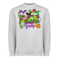 Heather Grey lab tech halloween Heavyweight Sweatshirt - AdoDesignShop