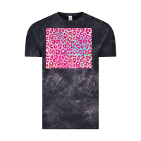 Cloud Black pink leopard glitter Vintage Tee - JahusDesignShop