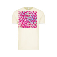 Vintage Arctic pink leopard glitter Vintage Tee - JahusDesignShop