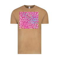 Vintage Camel pink leopard glitter Vintage Tee - JahusDesignShop